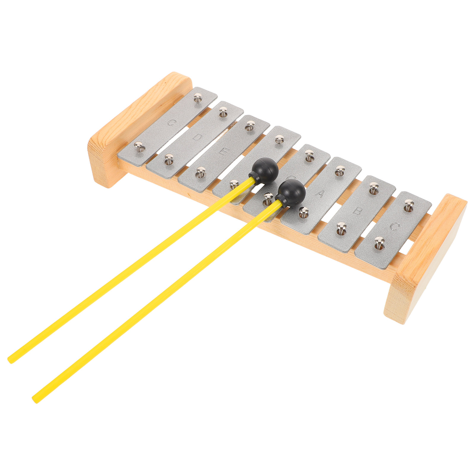 Musical Instrument Xylophone - 8-Note Aluminum Glockenspiel Xylophone Kids Early