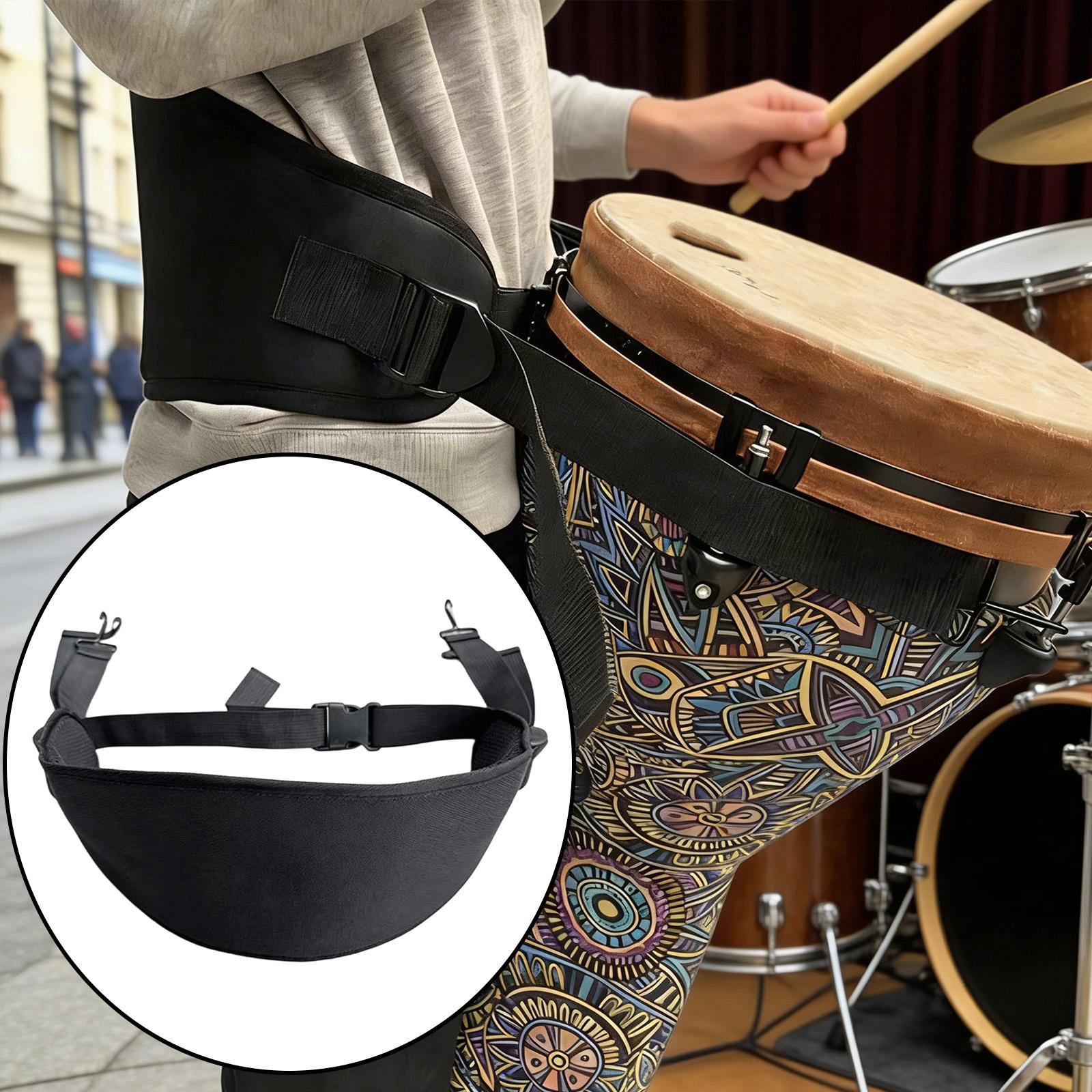 Musical Instrument Djembe - Djembe Waist Strap Portable Tambourine Replace