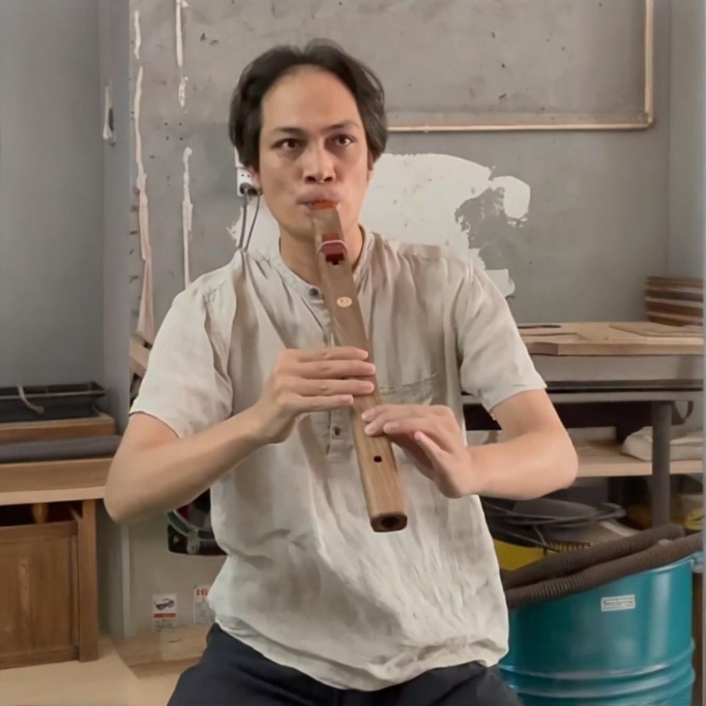 Musical Instrument Recorder - B/C/D/E/F Tone Wooden Vertical Flute Portable