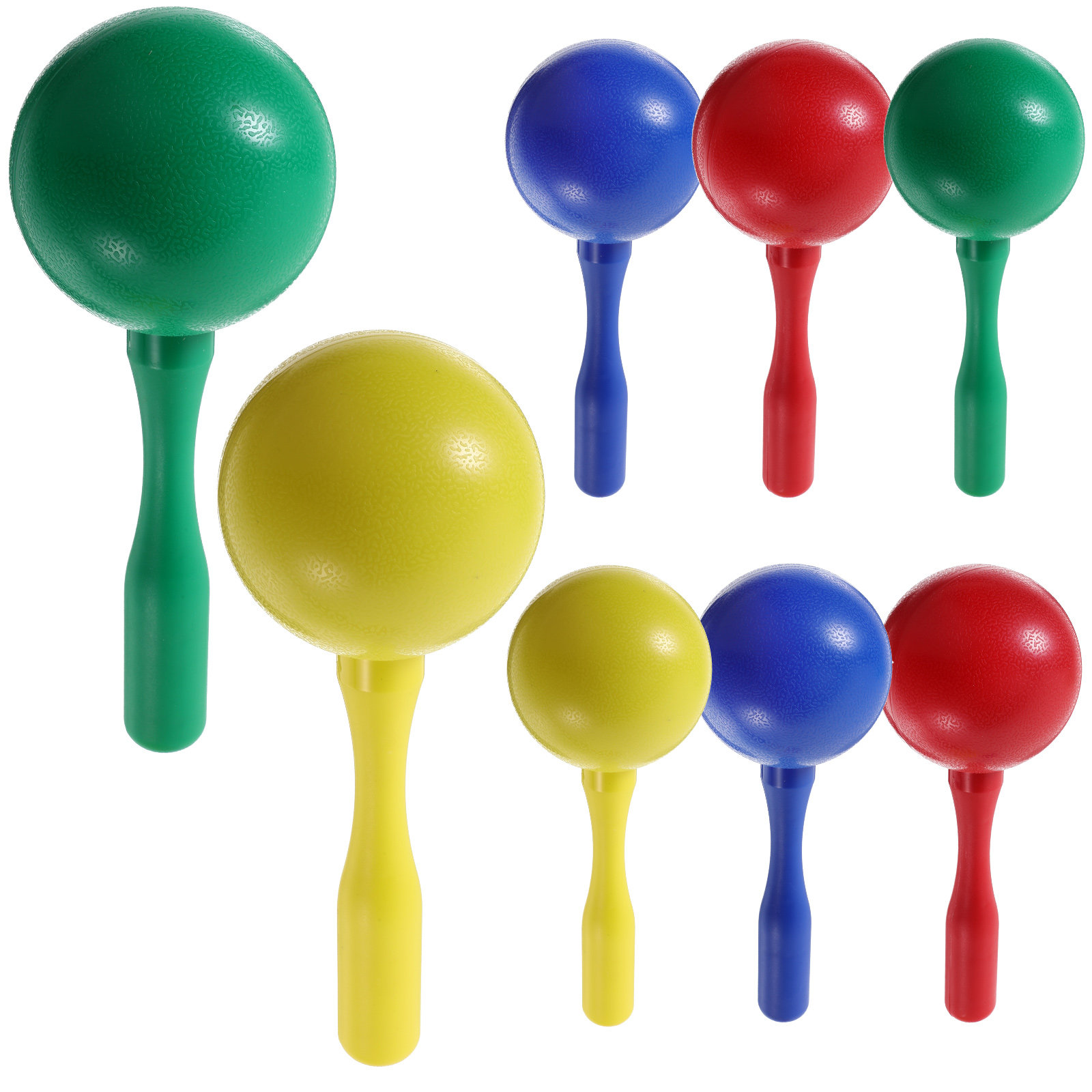 A Musical Instrument You Shake - 8Pcs Maraca Shaking Percussion Instruments Music