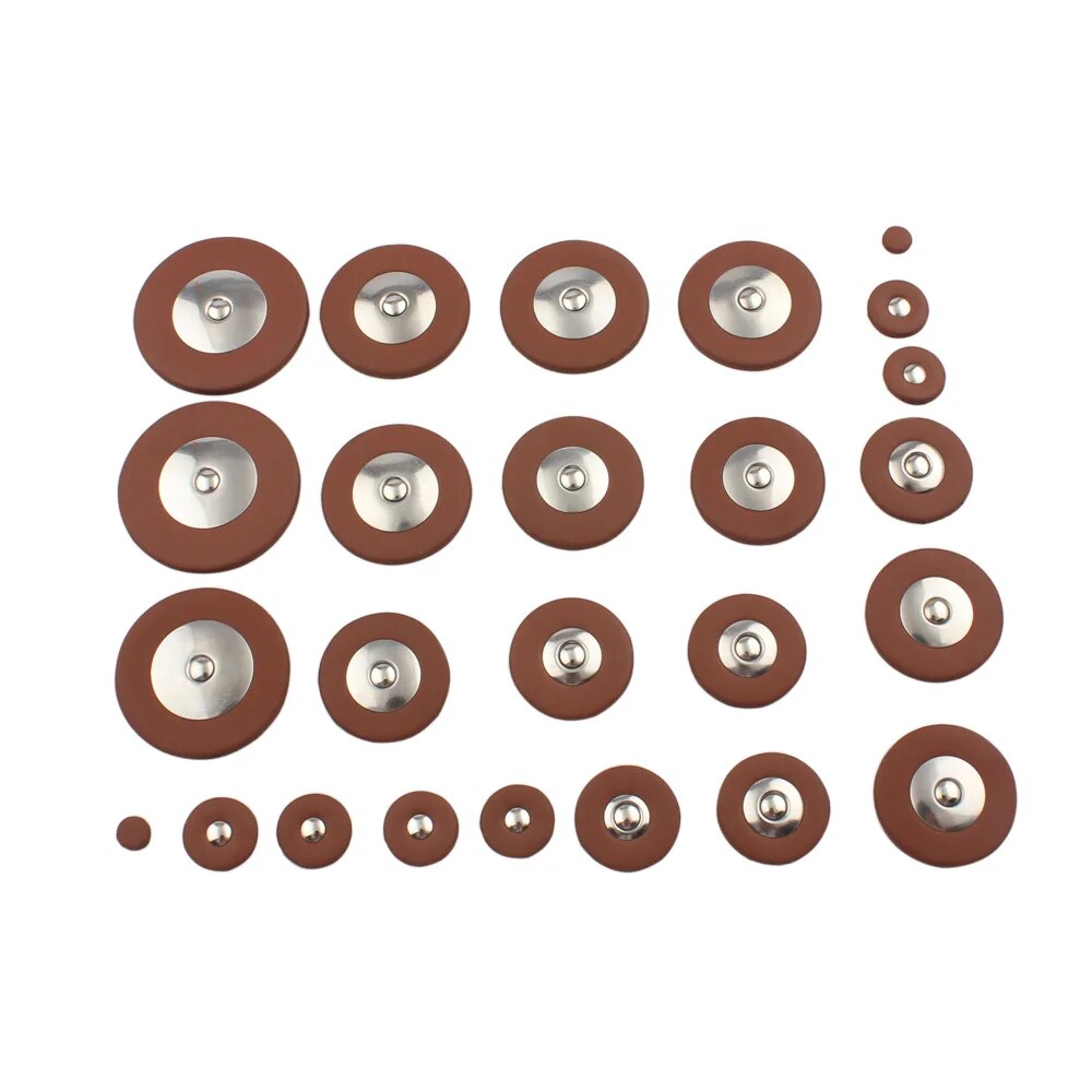 Musical Instrument Repair - Saxophone Pads Universal Button Leather Pads
