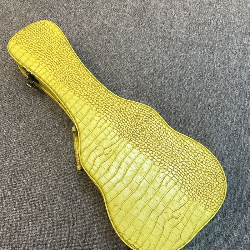 Musical Instrument Ukulele - 26 Inch Leather Ukulele Box Fleece-lined