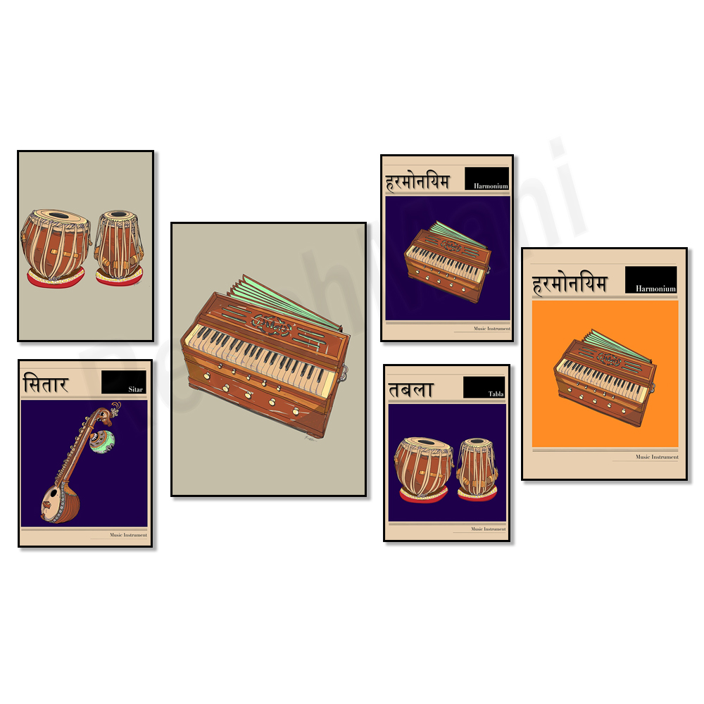 Sitar music poster, hindi indi - đánh giá và giá Musical Instrument Sitar