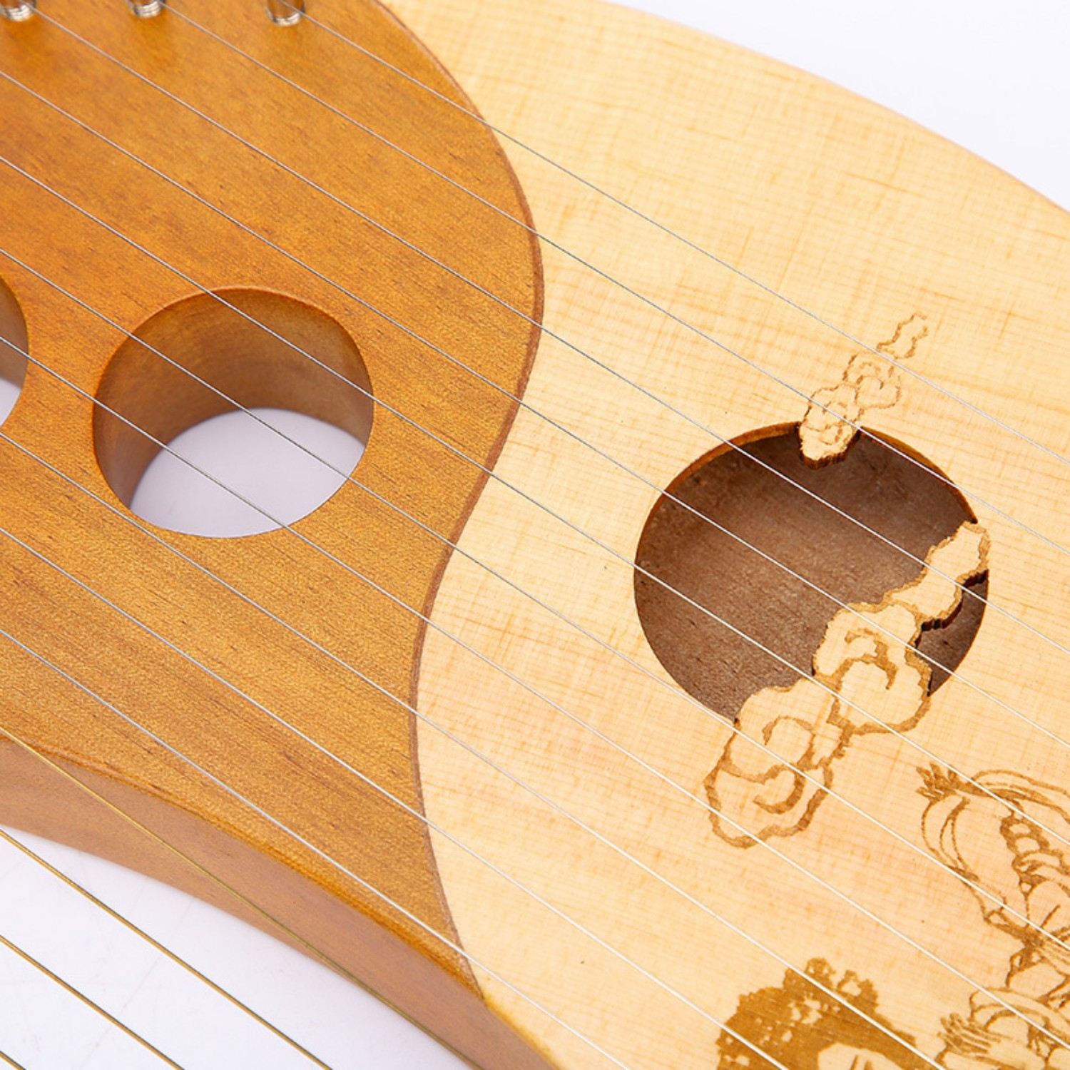 Moon Lyre Harp 19 Strings Beau - đánh giá và giá Musical Instrument Easy To Learn For Adults