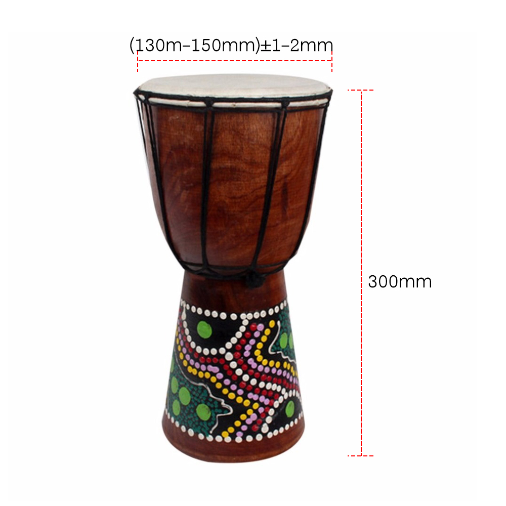6 inch African Djembe Drum Han - đánh giá và giá Musical Instrument Djembe