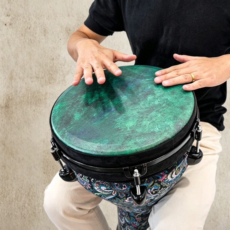 12 Inch African Drum Portable  - đánh giá và giá Musical Instrument Djembe