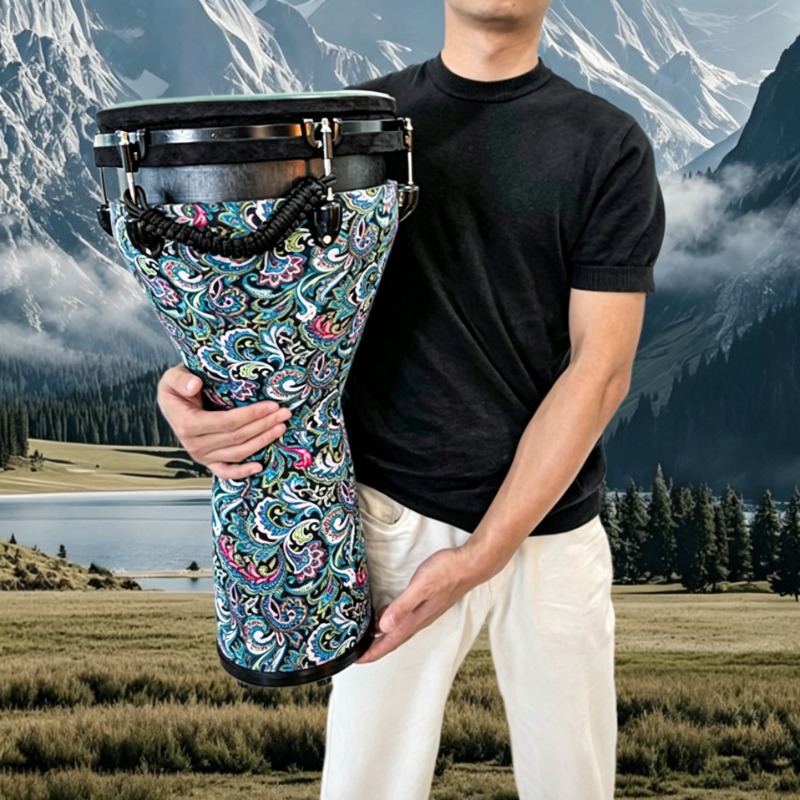 12 Inch African Drum Portable  - đánh giá và giá Musical Instrument Djembe