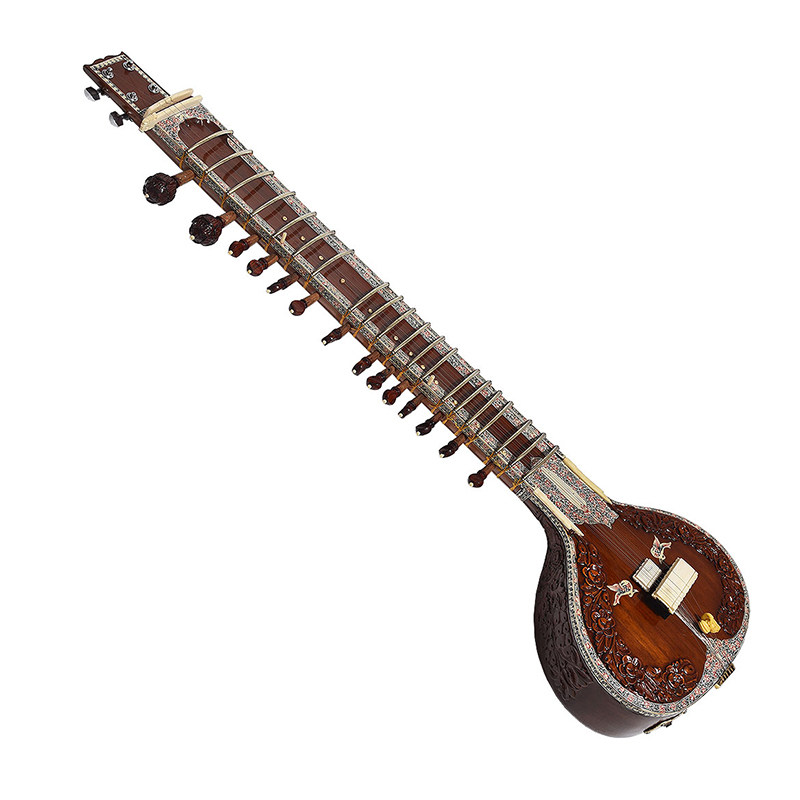 Indian sitar classical hand-ca - đánh giá và giá Musical Instrument Sitar