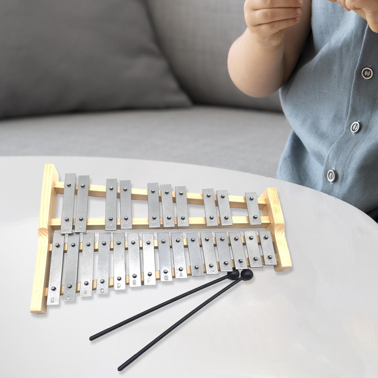 25 Notes Metal Keys Xylophone  - đánh giá và giá Musical Instrument Xylophone