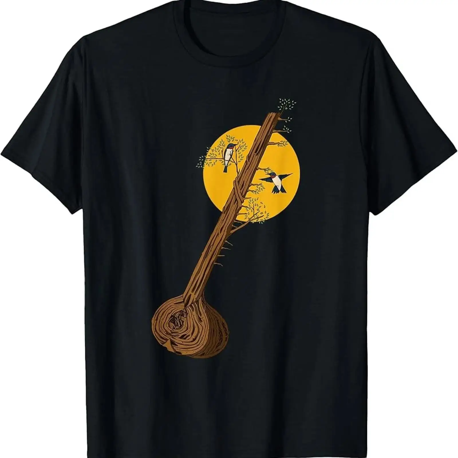 Sitar InstrumenT T Shirt Tree  - đánh giá và giá Musical Instrument Sitar