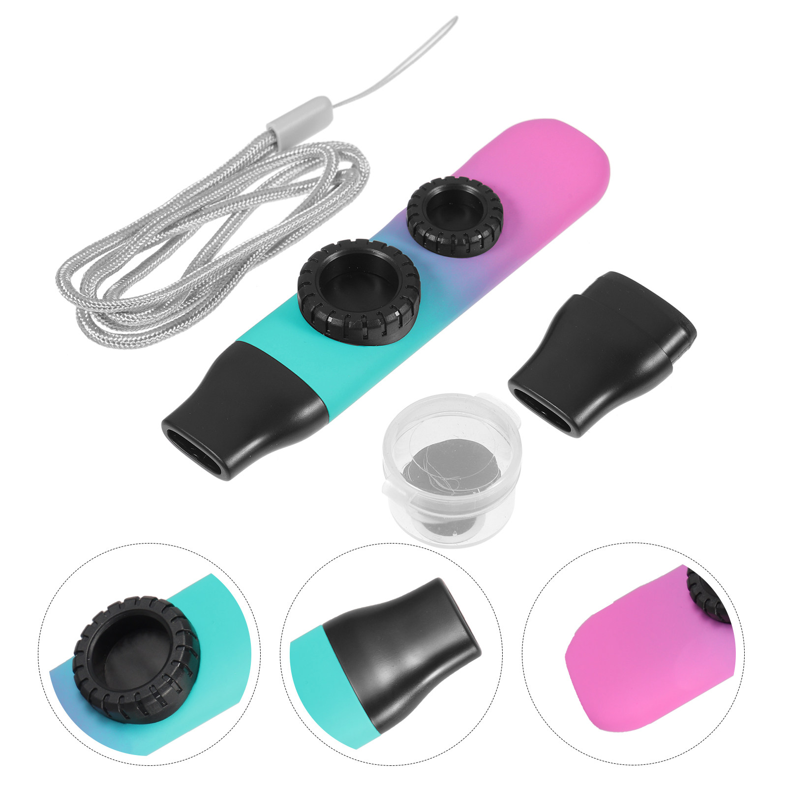 1Set Dual Hole Kazoo Portable  - đánh giá và giá Musical Instrument Ukulele