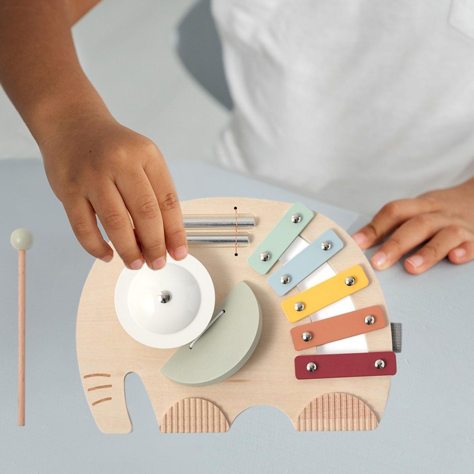 5 Note Wood Xylophone Hand Kno - đánh giá và giá Musical Instrument Xylophone