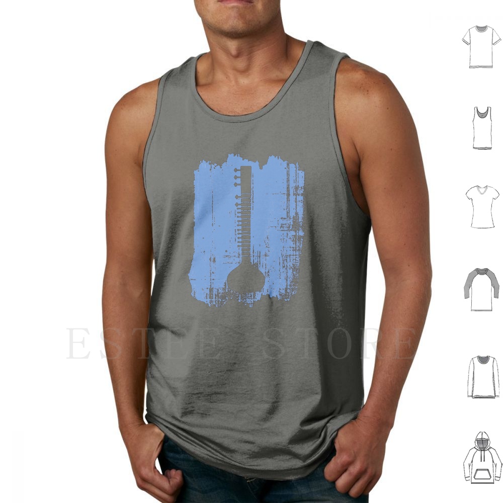 Indian Sitar Tank Tops Vest Id - đánh giá và giá Musical Instrument Sitar