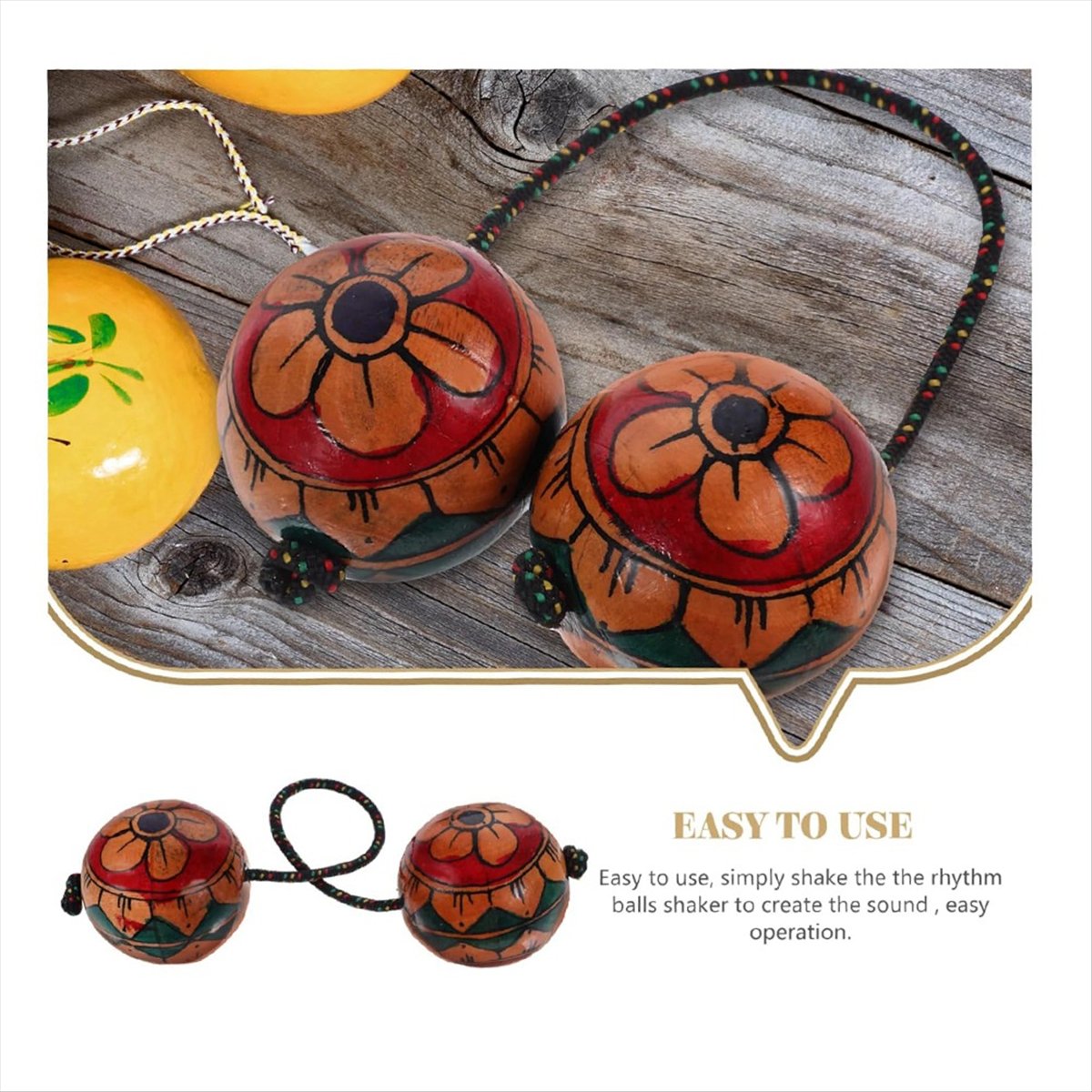 【HOT!TURE】Hand Drawn Maracas M - đánh giá và giá A Musical Instrument You Shake