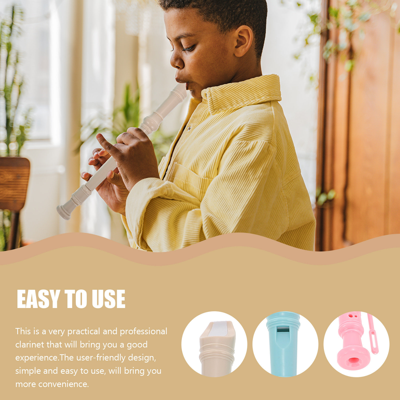 Plastic Clarinet Beginner Reco - đánh giá và giá Musical Instrument Recorder